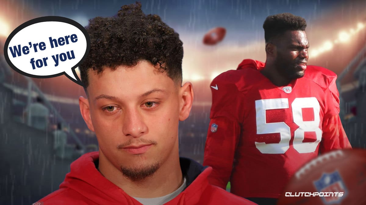 Patrick Mahomes, Shaq Barrett, Chiefs, Buccaneers, Arrayah Barrett