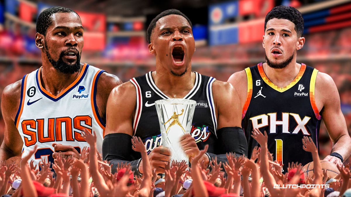 Clippers, Russell Westbrook, Kevin Durant, Devin Booker