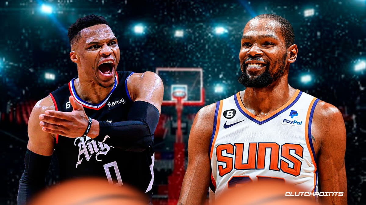 Russell Westbrook, Kevin Durant, Suns Clippers, NBA Playoffs