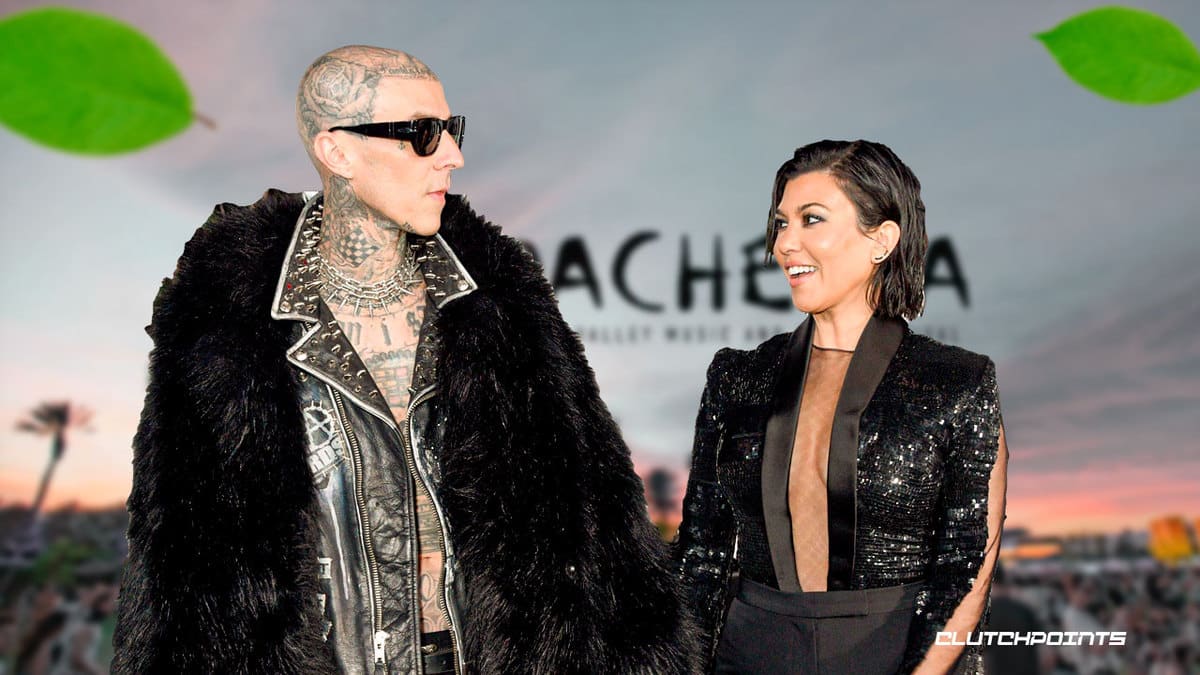 Coachella, Kourtney Kardashian, Blink-182, Travis Barker