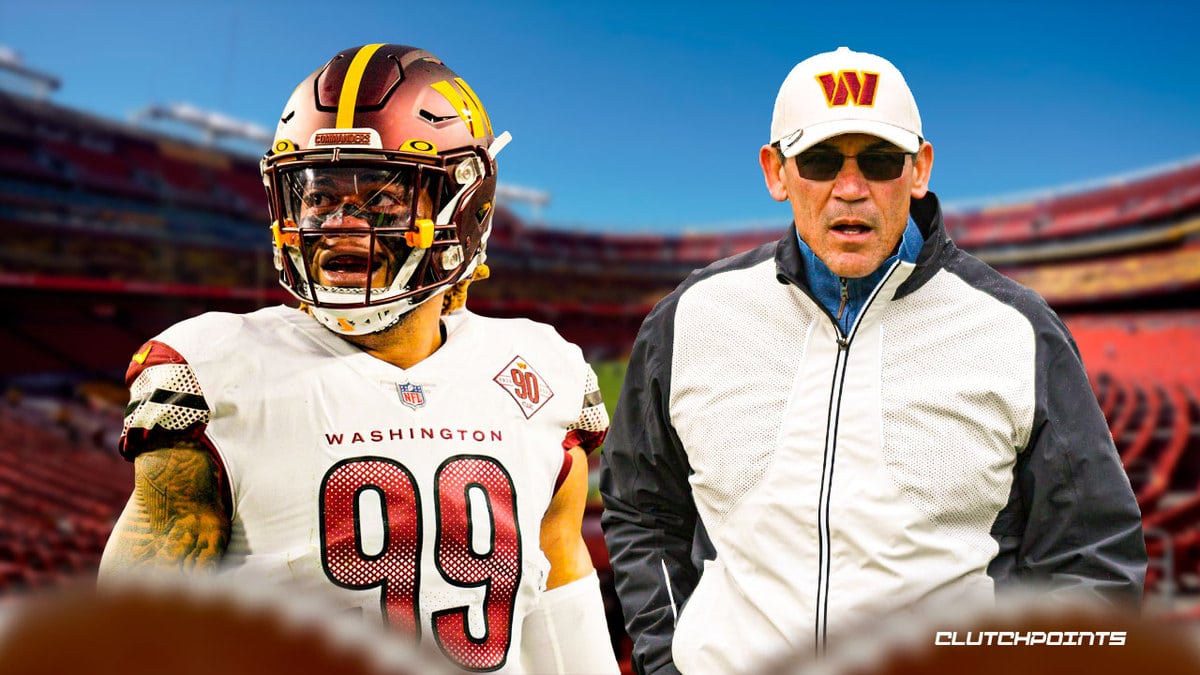 Chase Young, Ron Rivera, Washington Commanders, Chase Young fifth-year, Chase Young injury