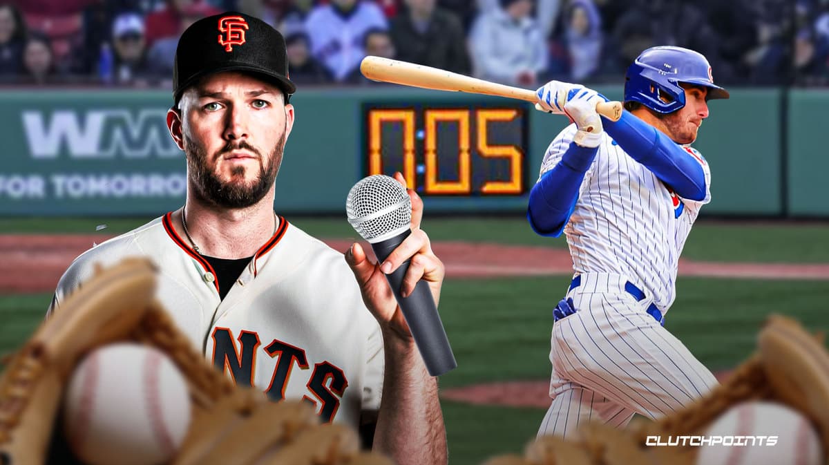 Giants, Dodgers, Cubs, Cody Bellinger, pitch clock, Alex Wood