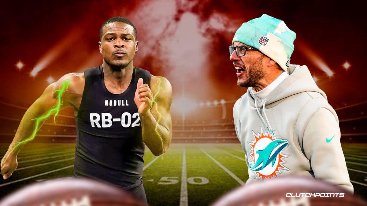 Mike McDaniel, Devon Achane, Miami Dolphins