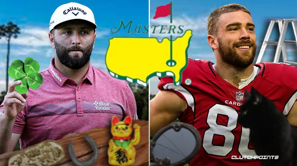 John Rahm Zach Ertz The Masters