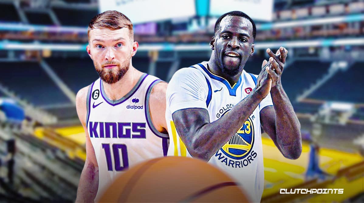 Draymond Green, Domantas Sabonis, Warriors