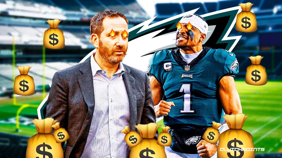 Jalen Hurts, Howie Roseman, Eagles
