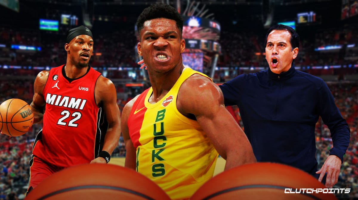 Heat Bucks Erik Spoelstra Giannis Antetokounmpo Game 2