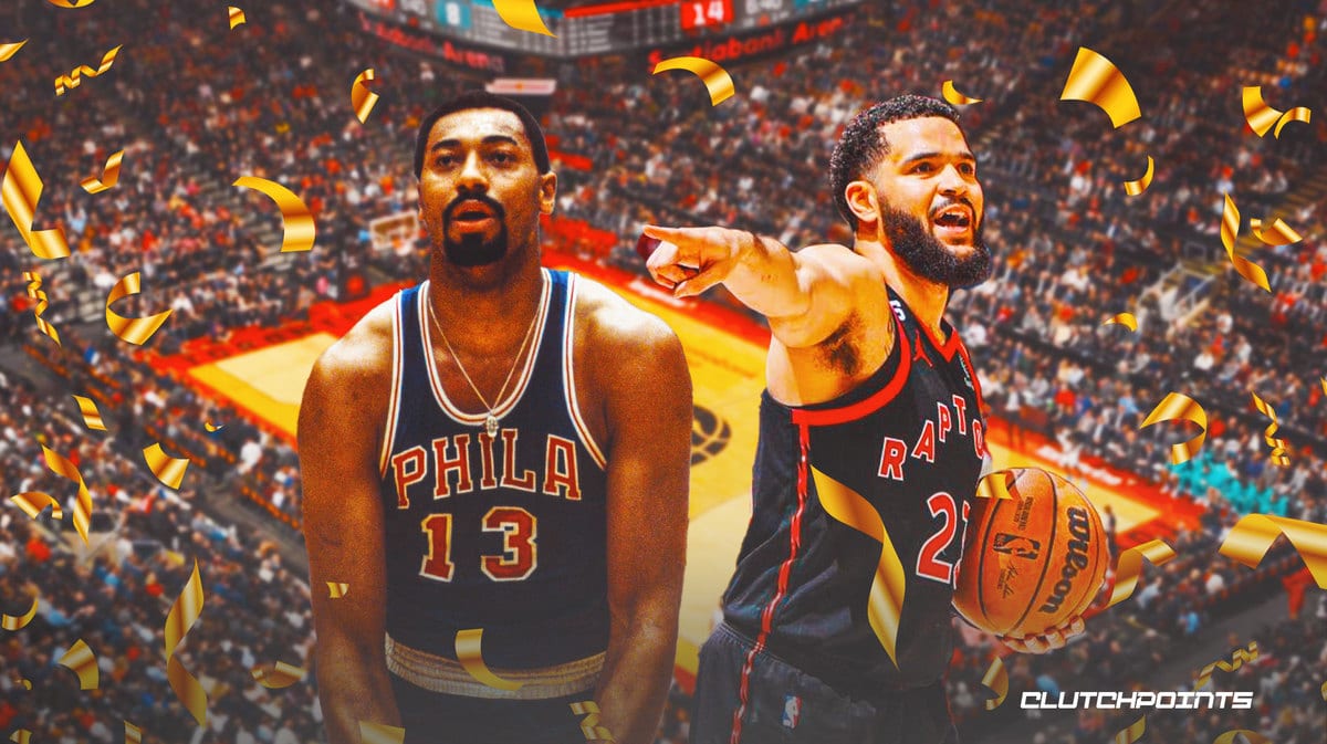 Fred VanVleet, Wilt Chamberlain, Toronto Raptors, Fred VanVleet record, Raptors record