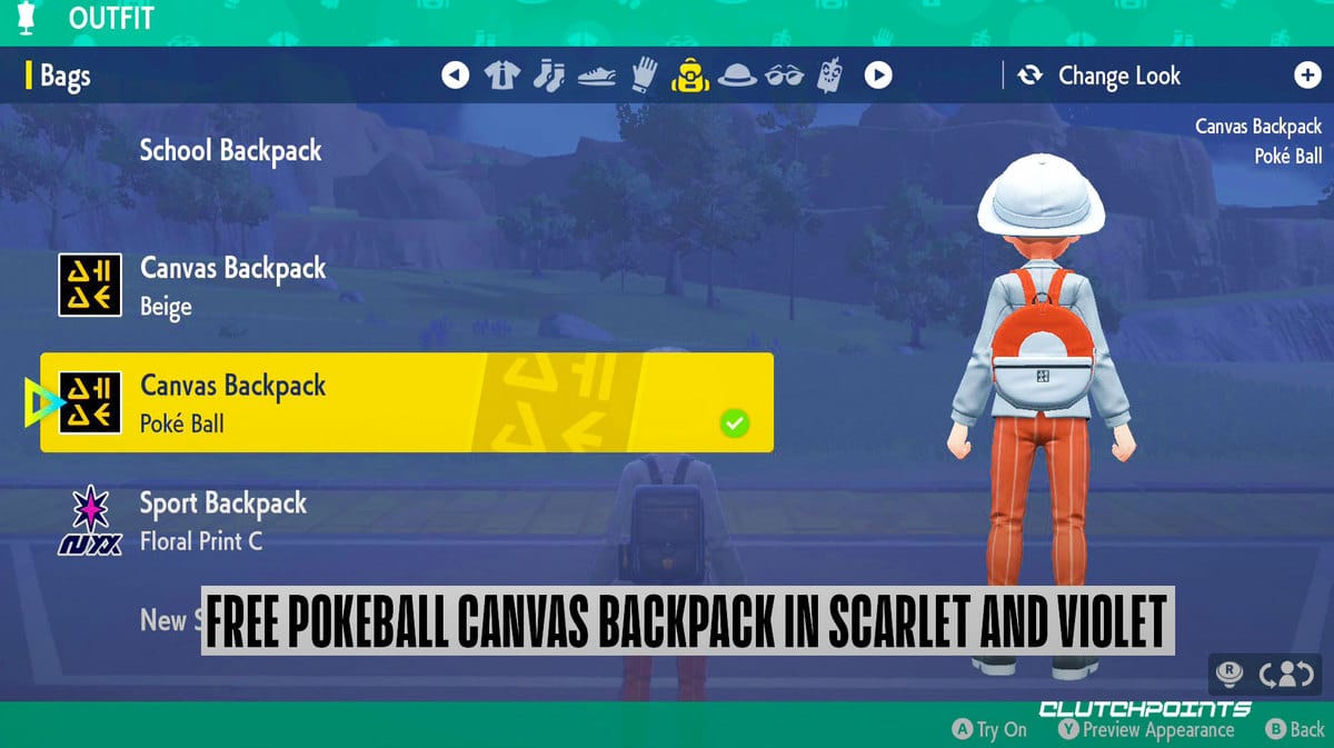 Pokemon Scarlet and Violet, Free PokeBall Backpack Scarlet Violet, Global Challenge I 2023