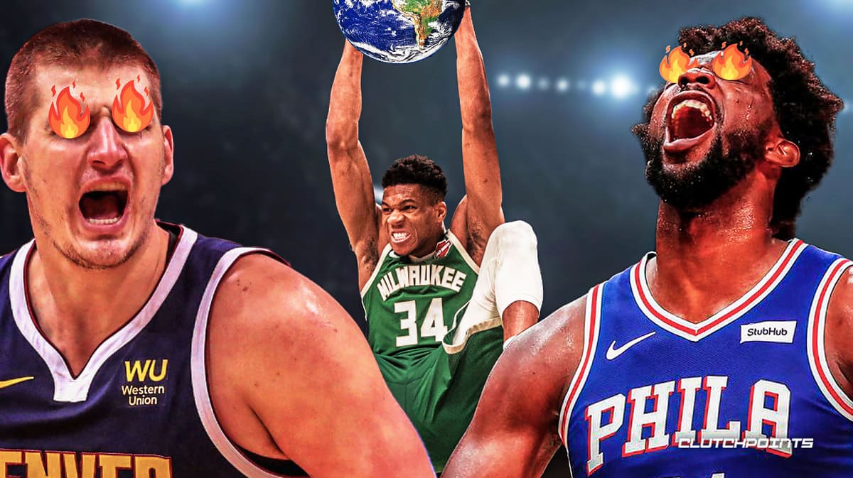 Giannis Antetokounmpo, Joel Embiid, Nikola Jokic, Milwaukee Bucks