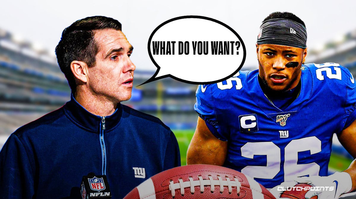 Giants Joe Schoen Gives Saquon Barkley Contract Update   Giants News Saquon Barkley Contract Situation Gets Cryptic Update From New York GM 