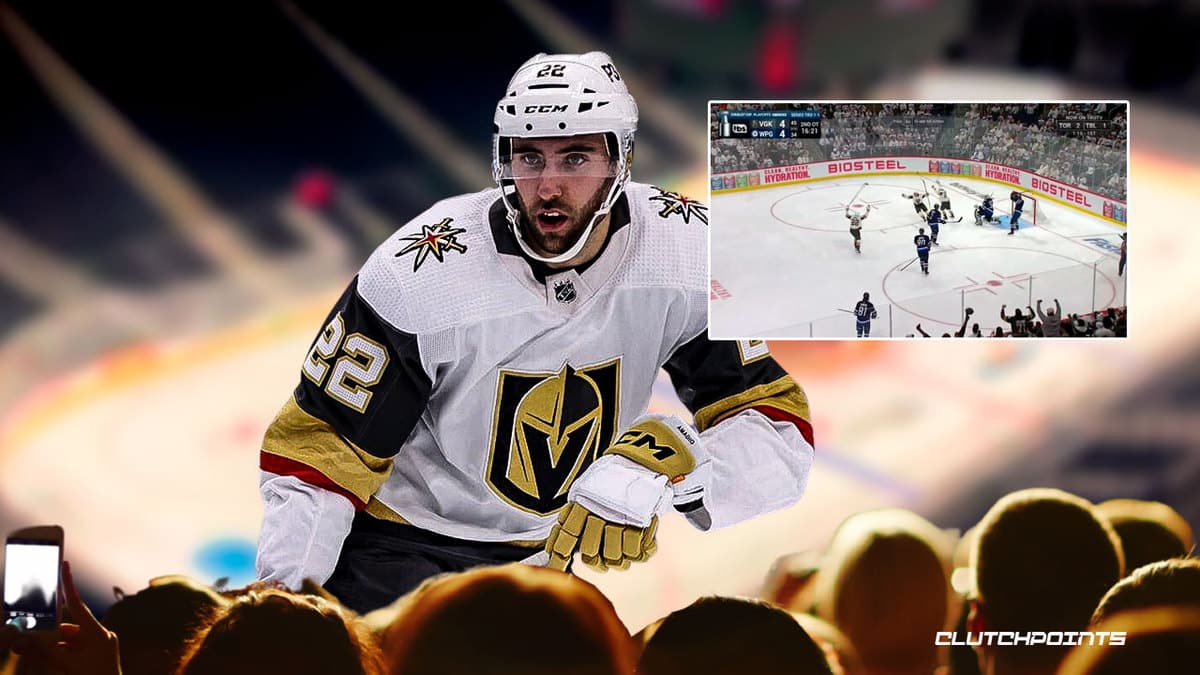 Golden Knights, Michael Amadio, Jets