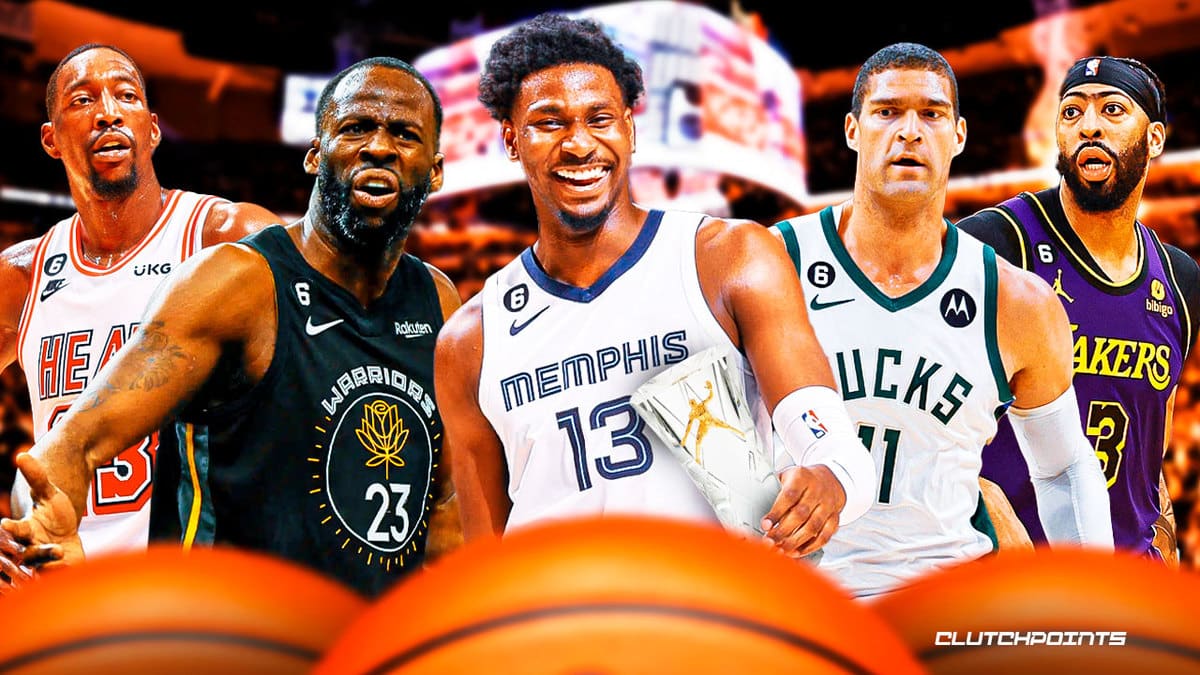 Jaren Jackson Jr. Draymond Green, Brook Lopez, Bam Adebayo, Anthony Davis