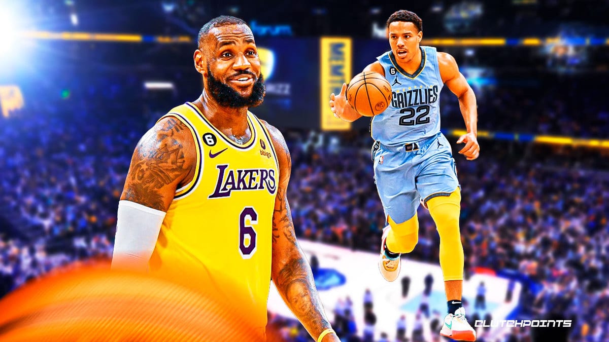 Desmond Bane, LeBron James, Grizzlies Lakers, NBA Playoffs