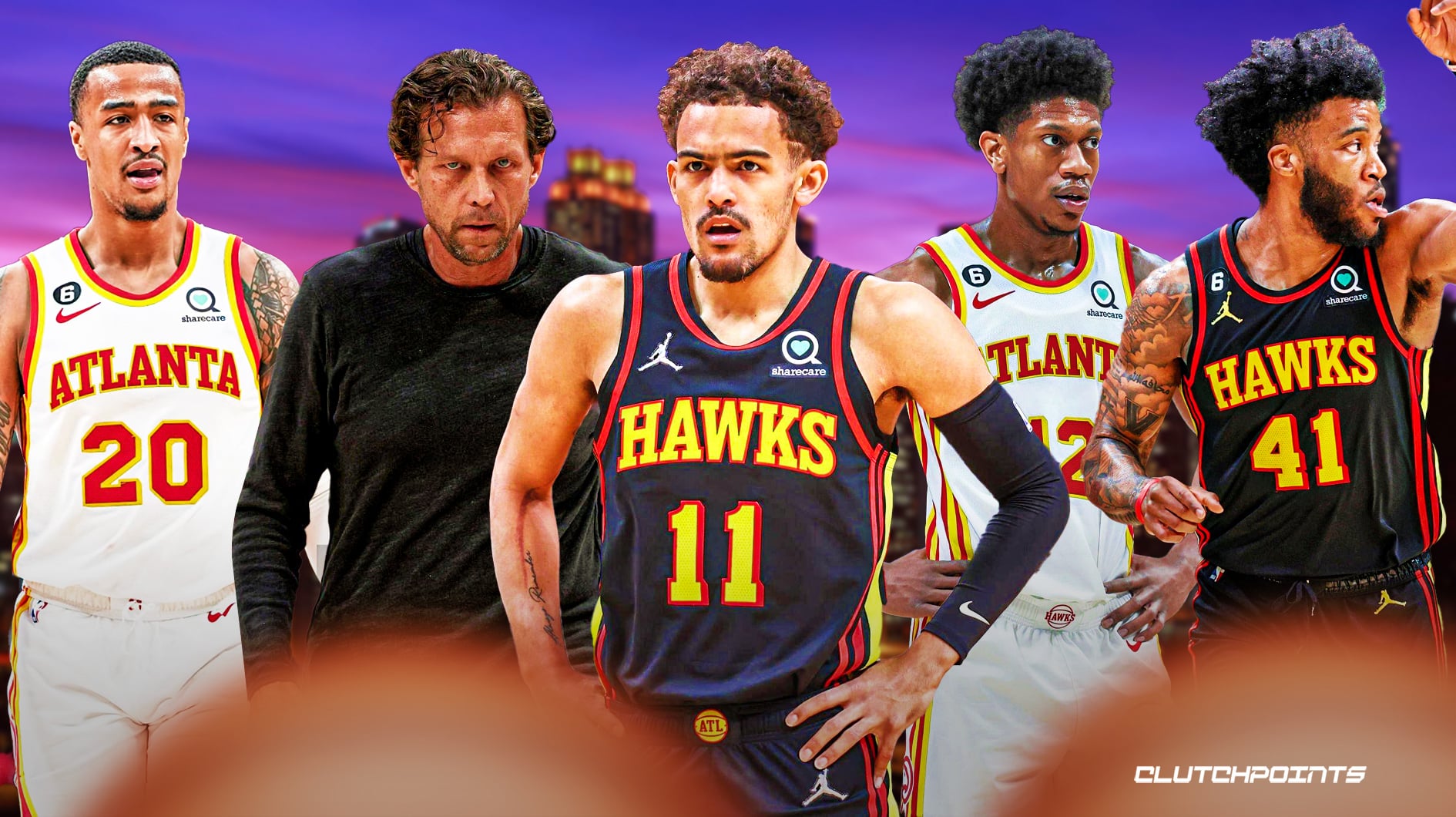 Trae Young, John Collins to represent Atlanta Hawks in NBA Rising