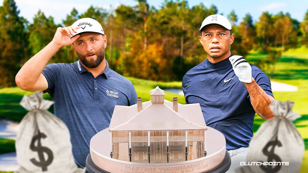Jon Rahm, Tiger Woods, 2023 Masters prize money, Augusta National