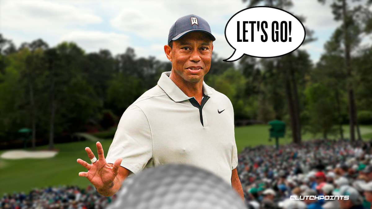2023 Masters, Tiger Woods