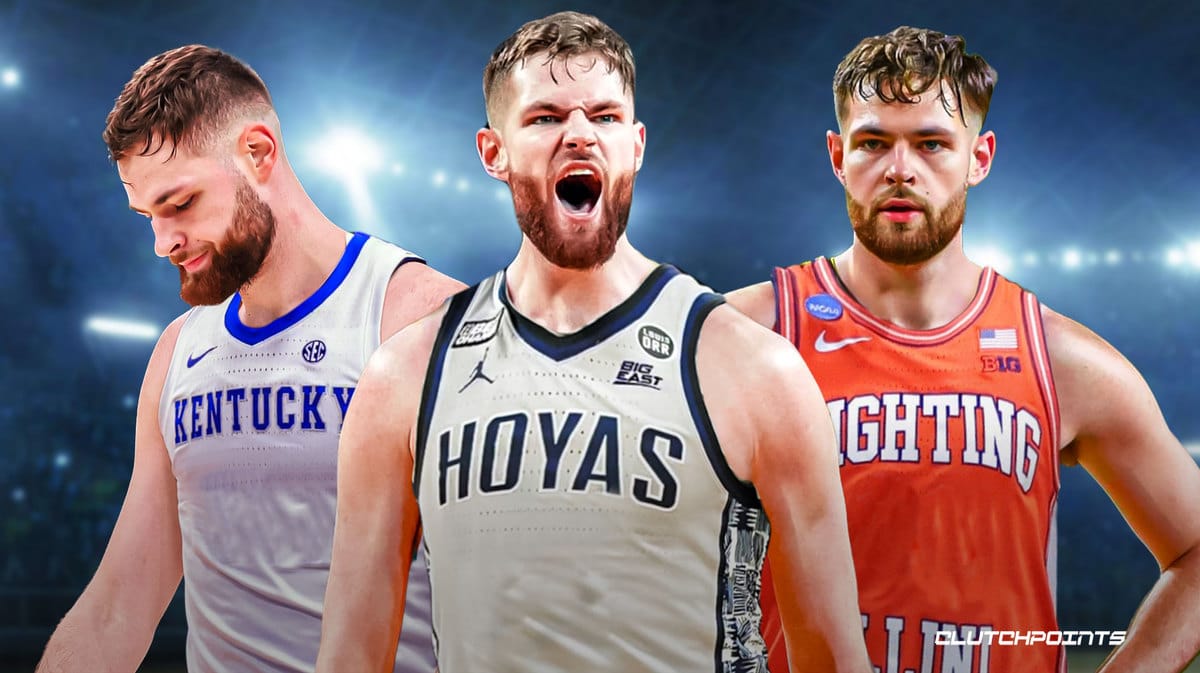 Hunter Dickinson, Michigan basketball, Georgetown basketball, Illinois basketball, Kentucky basketball