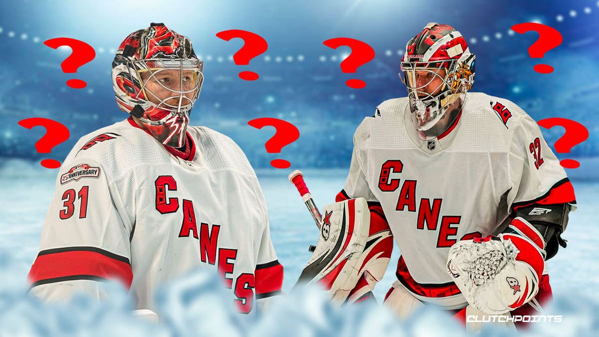 Frederik Andersen, Antti Raanta, Carolina Hurricanes, Stanley Cup Playoffs