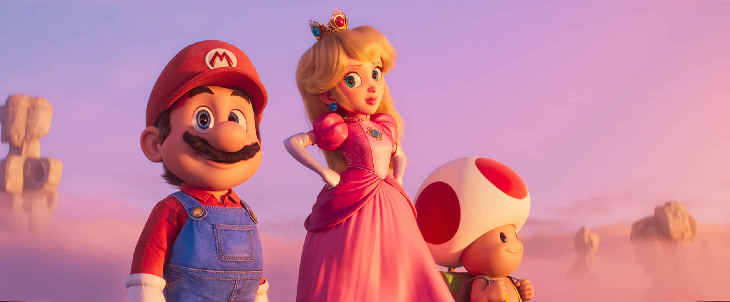 Mario, Princess Peach, Toad, The Super Mario Bros. Movie