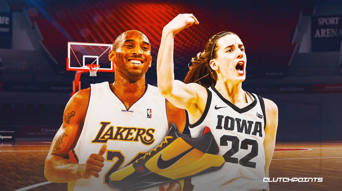 Iowa, Caitlin Clark, Kobe Bryant, Caitlin Clark shoes, Iowa LSU