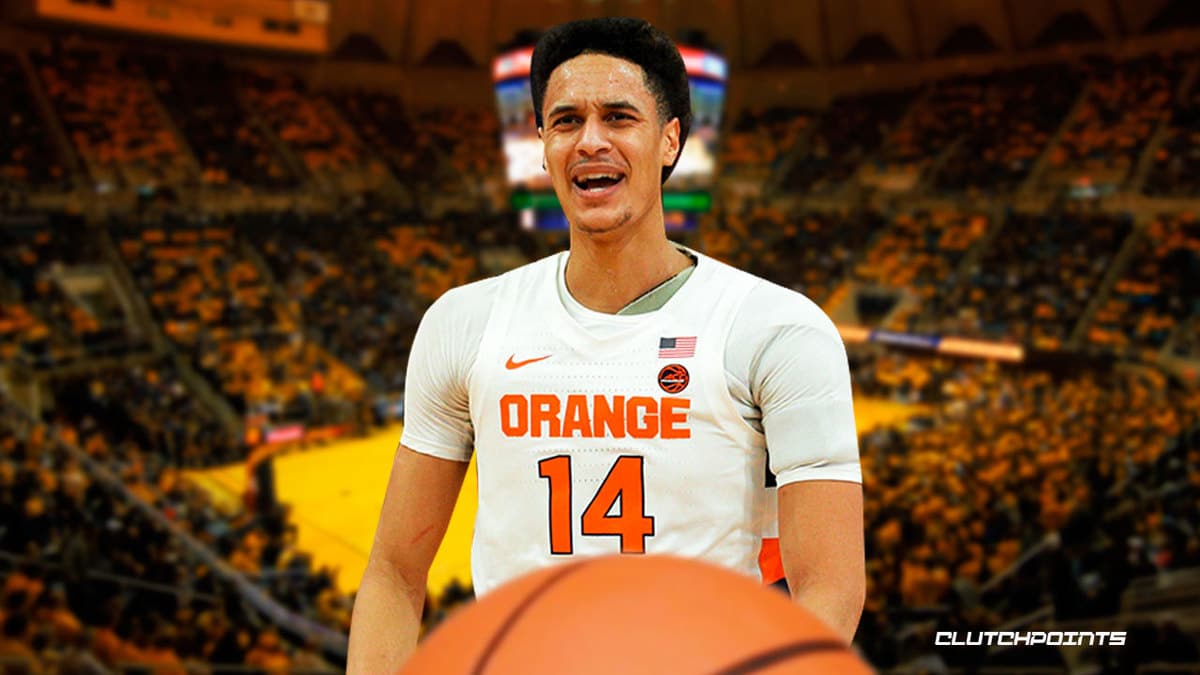 jesse edwards, west virginia basketball, syracuse