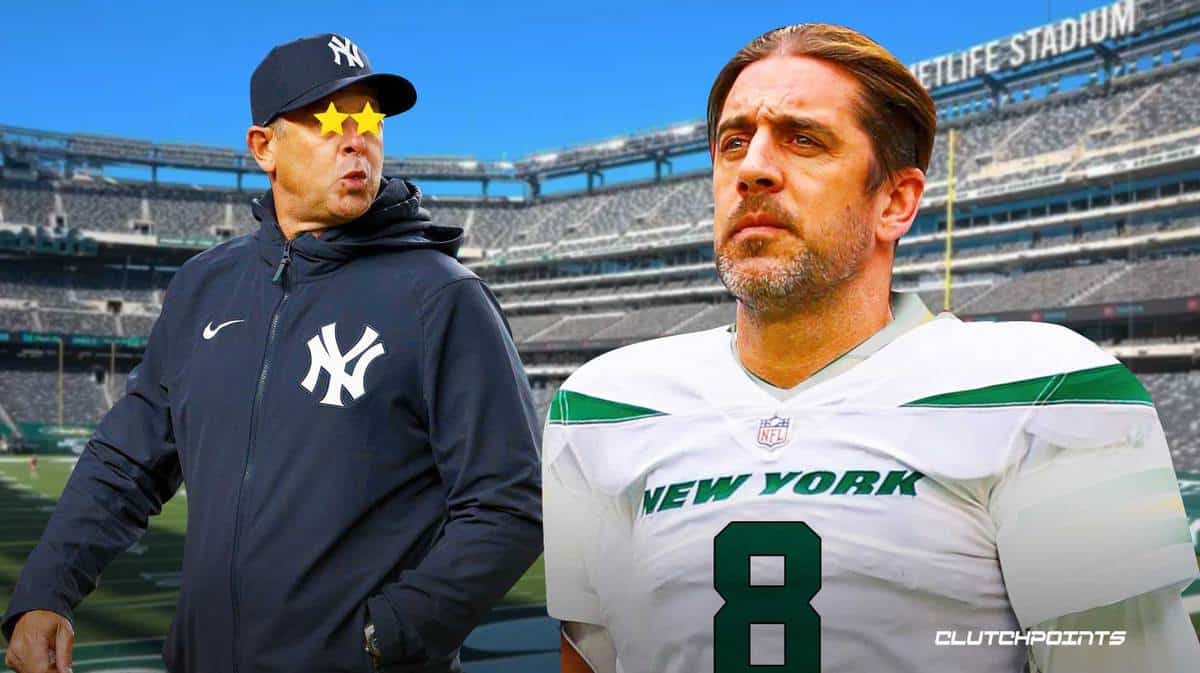 Jets Aaron Rodgers Trade Gets Yankees Aaron Boone Hyped