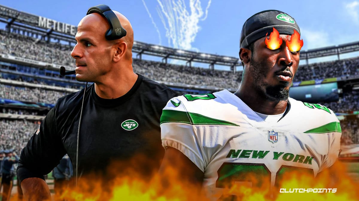 Breece Hall, Robert Saleh, Jets