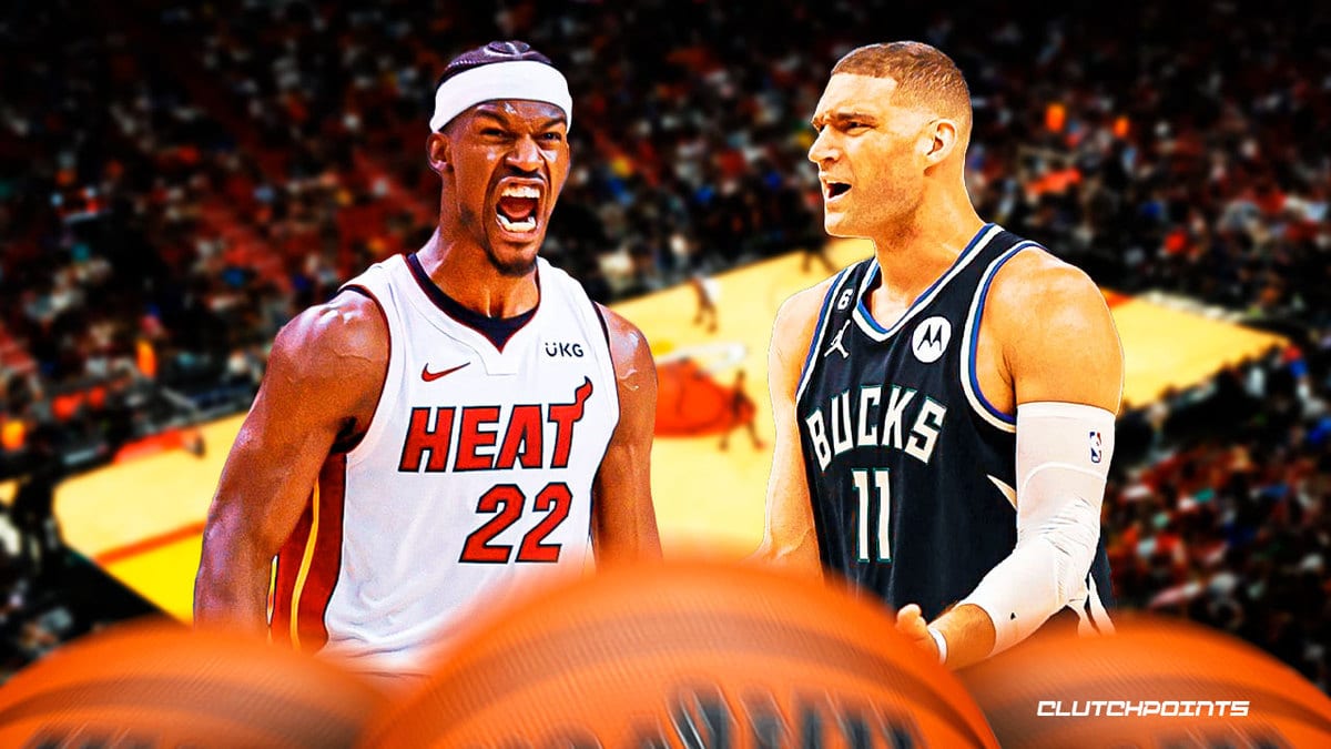 Jimmy Butler, Brook Lopez, Miami Heat, Milwaukee Bucks