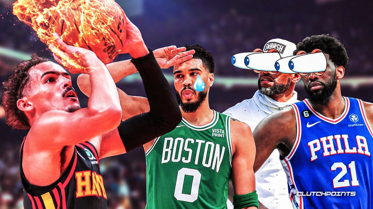 Joel Embiid, Atlanta Hawks, Trae Young, NBA Playoffs, Jayson Tatum, Boston Celtics