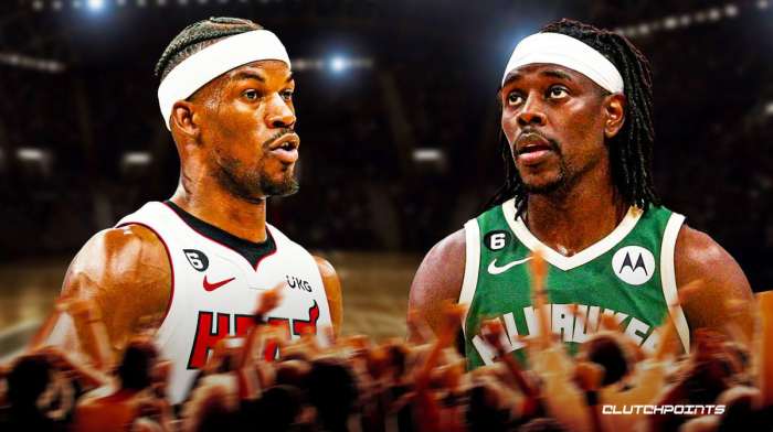 Jimmy Butler, Jrue Holiday, Miami Heat, Milwaukee Bucks