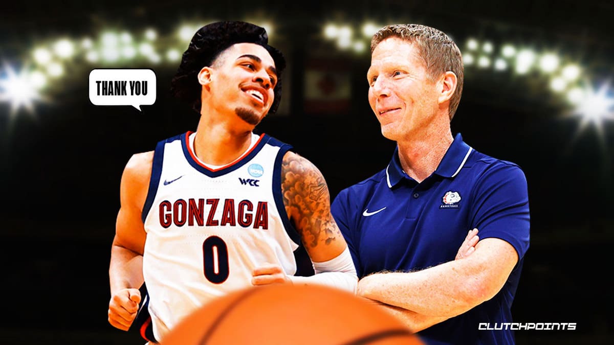 Julian Strawther, Gonzaga basketball, Mark Few, Drew Timme, NBA Draft