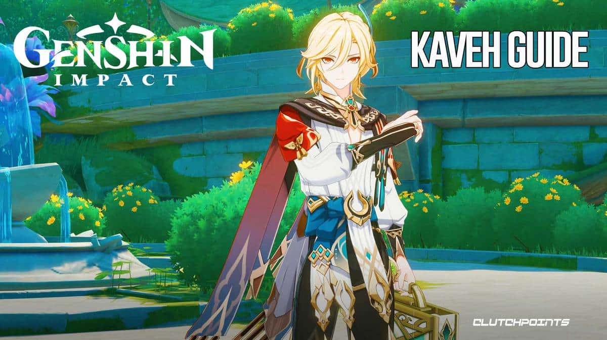 kaveh build, kaveh genshin, kaveh weapon, kaveh artifacts, kaveh