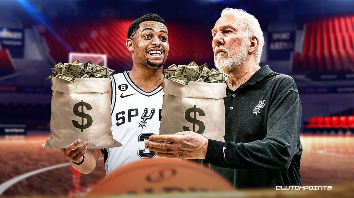 Keldon Johnson, Gregg Popovich, Spurs, NBA free agency, offseason, nba draft