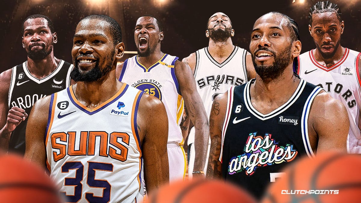 Kevin Durant, Kawhi Leonard, Brooklyn Nets, Phoenix Suns, Golden State Warriors, San Antonio Spurs, Los Angeles Clippers, Toronto Raptors
