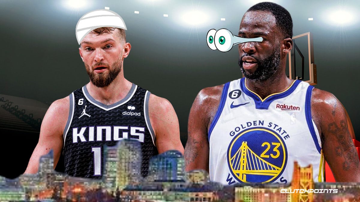 Domantas Sabonis, Draymond Green, Golden State Warriors, Sacramento Kings, NBA Playoffs
