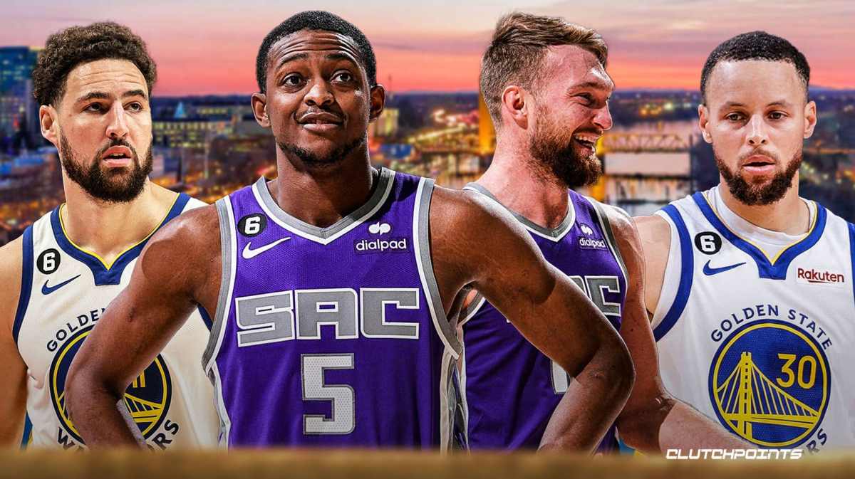 De'Aaron Fox, Domantas Sabonis, Sacramento Kings, Golden State Warriors