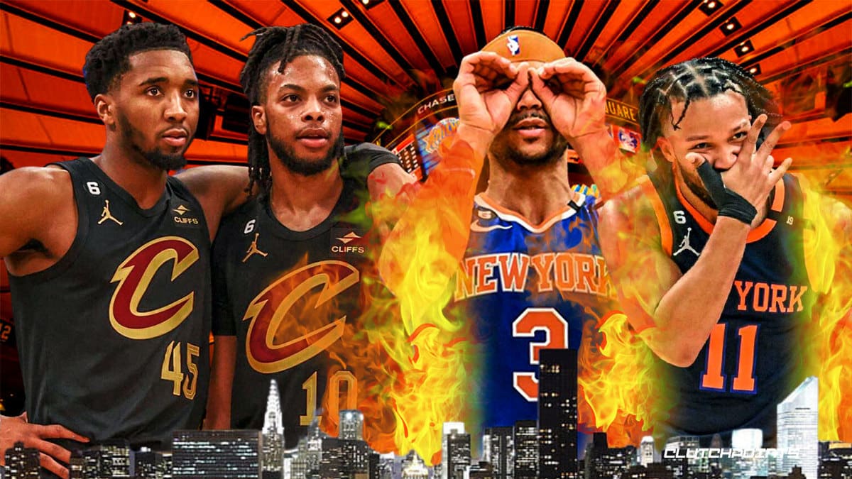 Knicks, Josh Hart, Donovan Mitchell, Darius garland, Jalen Brunson