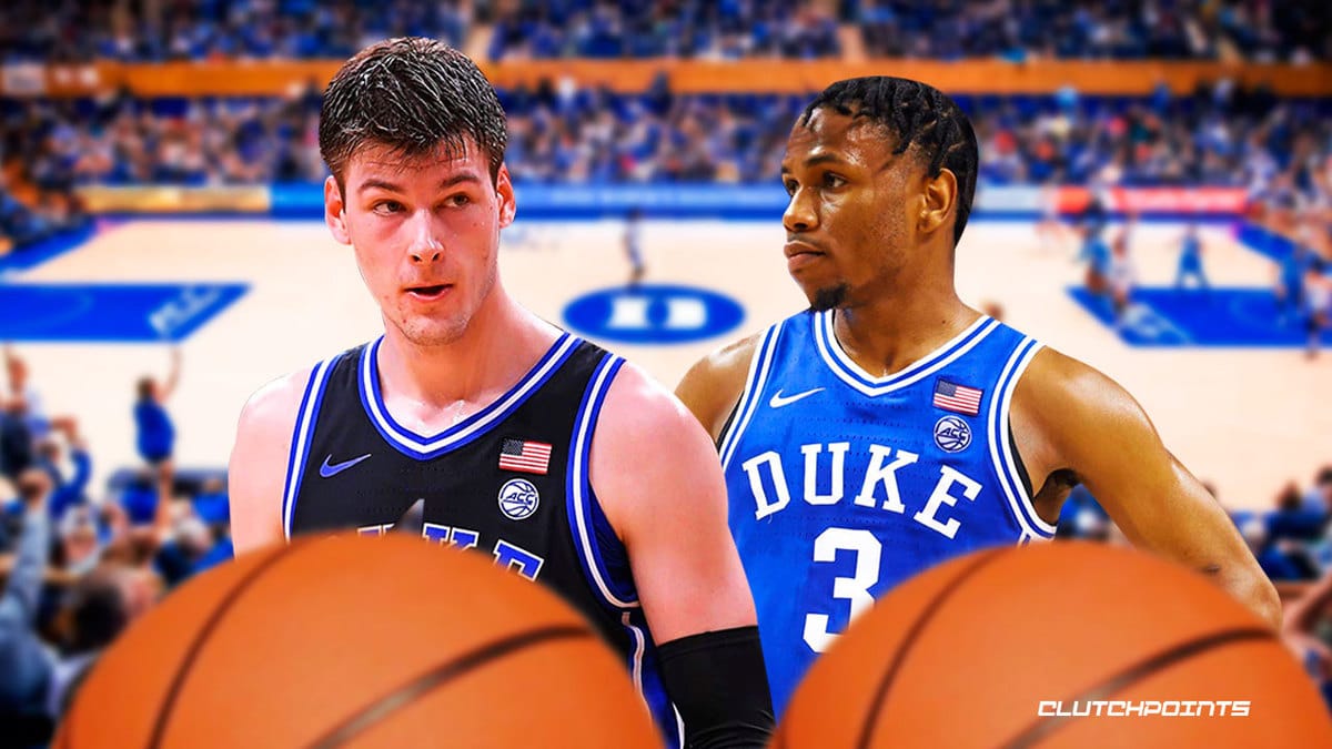 Duke Blue Devils Kyle Filipowski Jeremy Roach