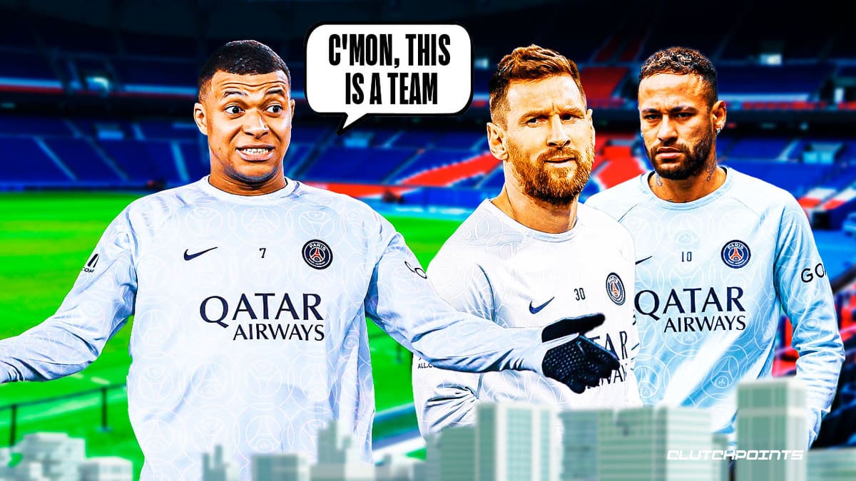 Kylian Mbappe, Lionel Messi, PSG, Neymar