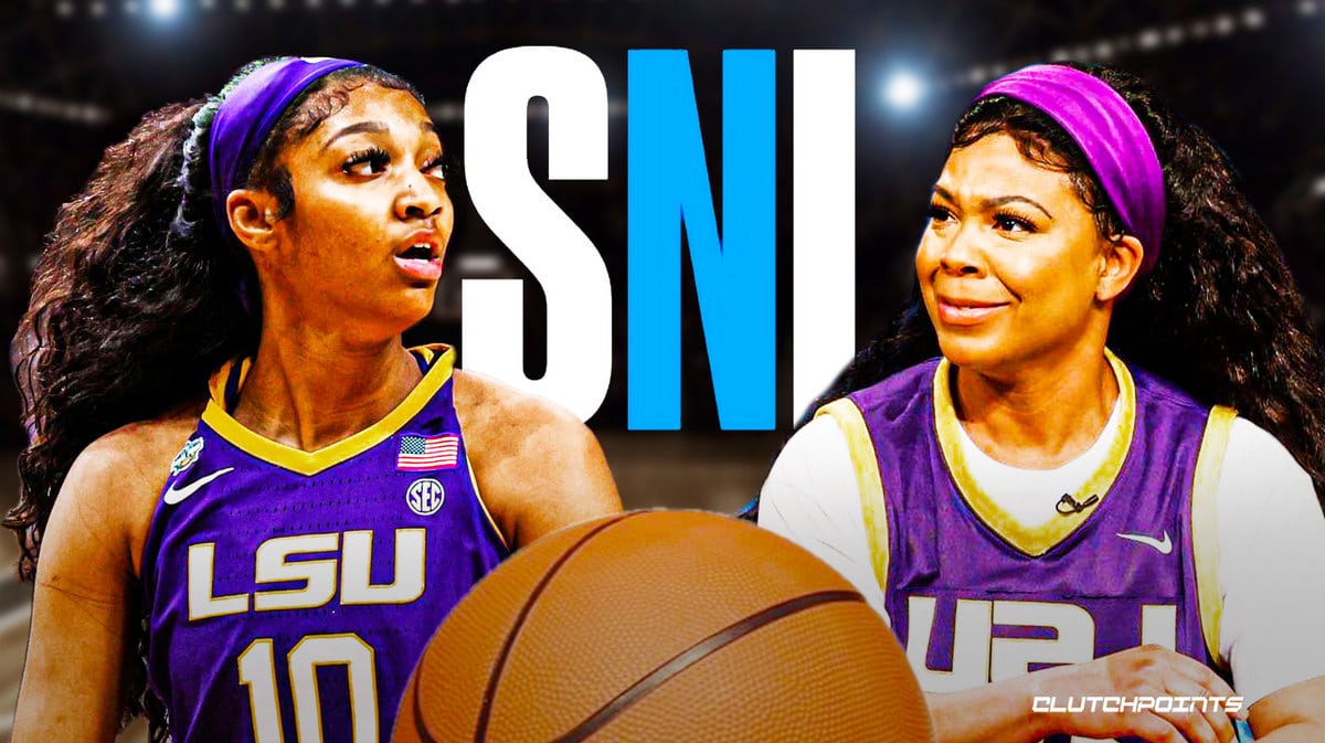Angel Reese, Punkie Johnson, LSU Women's Basketball, SNL, Saturday Night Live