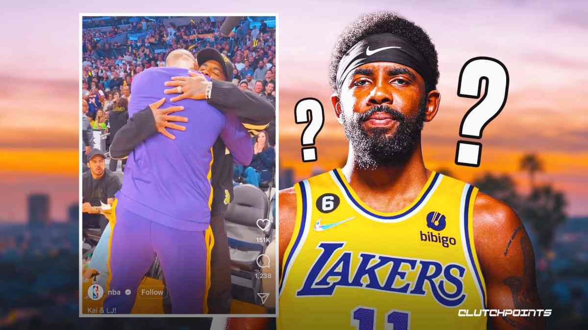 Kyrie Irving Lakers LeBron James