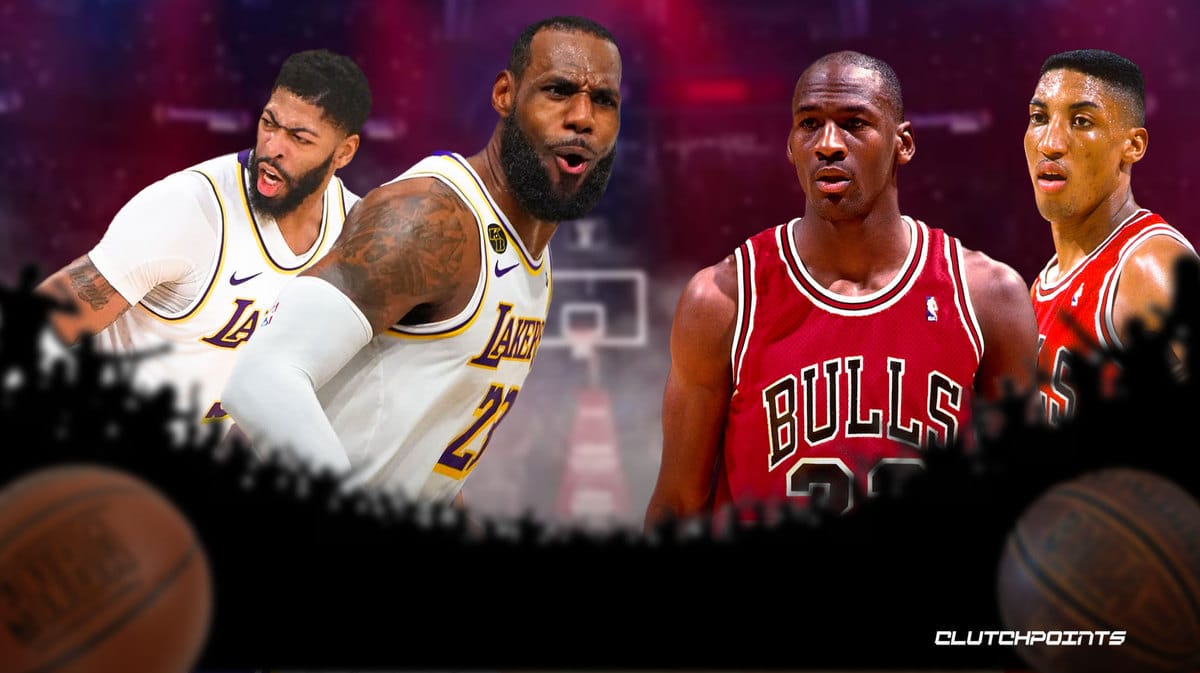 Lakers, LeBron James, Anthony Davis, Michael Jordan, Scottie Pippen