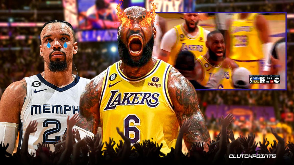 Lakers,LeBron James, Dillon Brooks