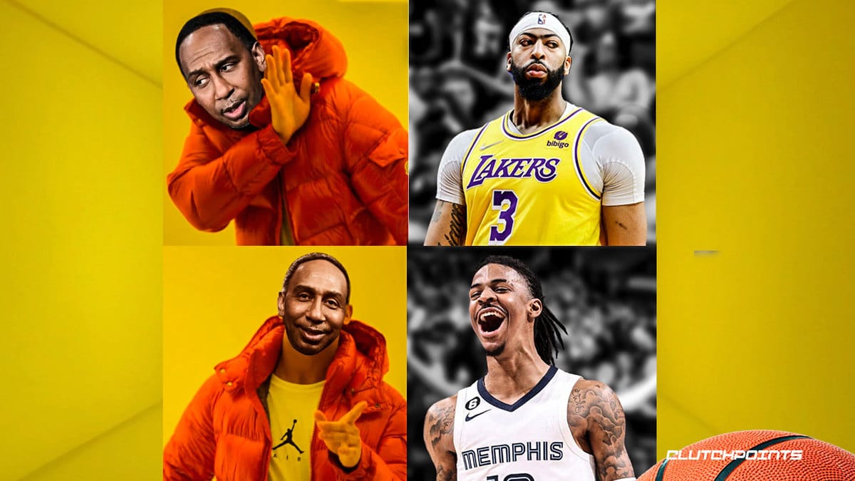 Lakers, Stephen A Smith, Anthony Davis, Ja Morant