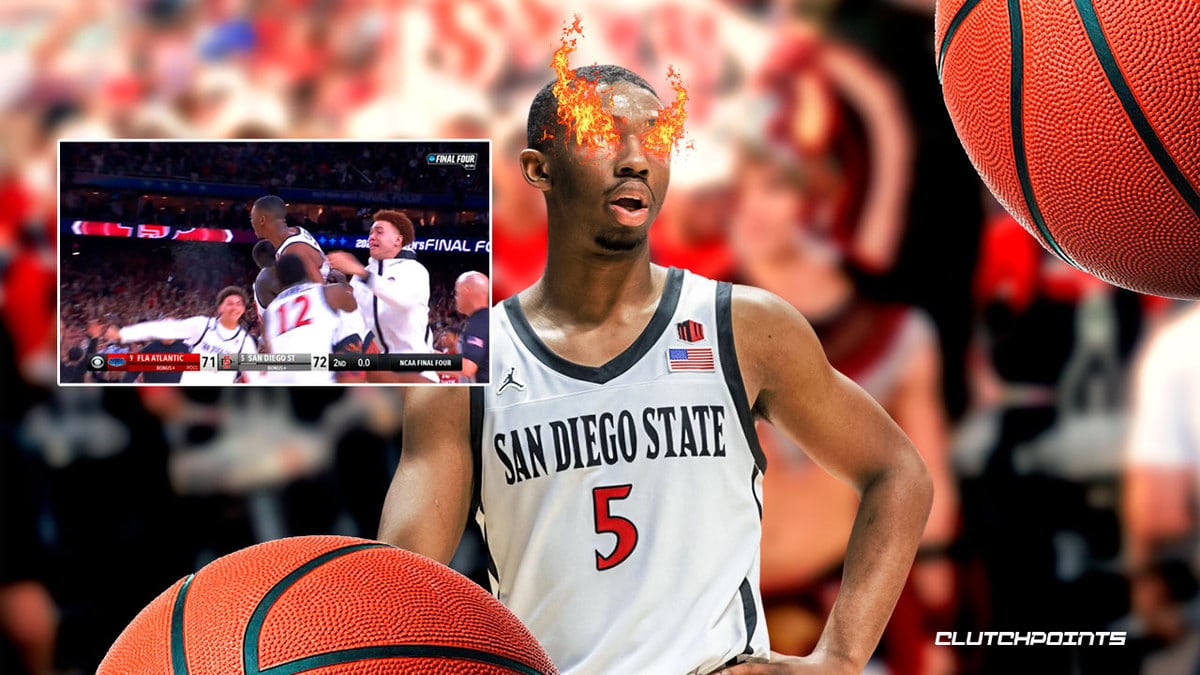 San Diego State basketball's Lamont Butler has Twitter buzzing vs ...