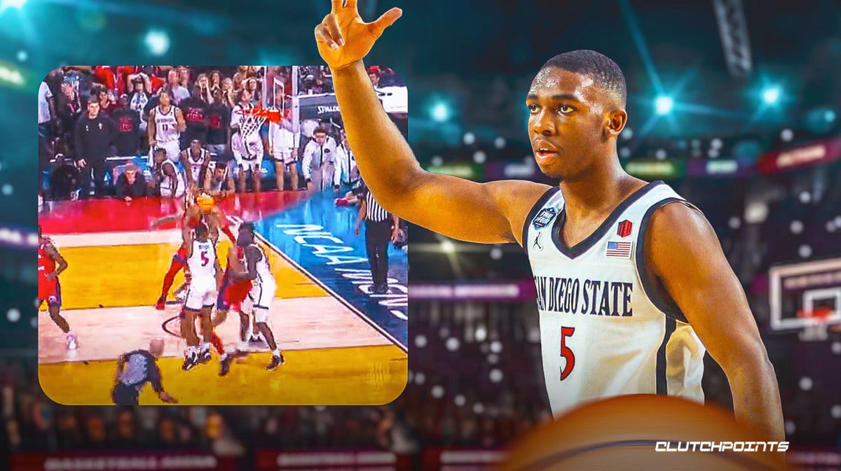 Lamont Butler, San Diego State basketball, March Madness, Lamont Butler buzzer beater
