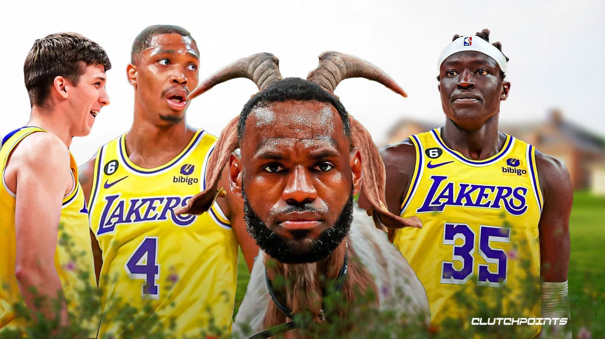 LeBron James, Lakers, Lonnie Walker, LeBron James GOAT