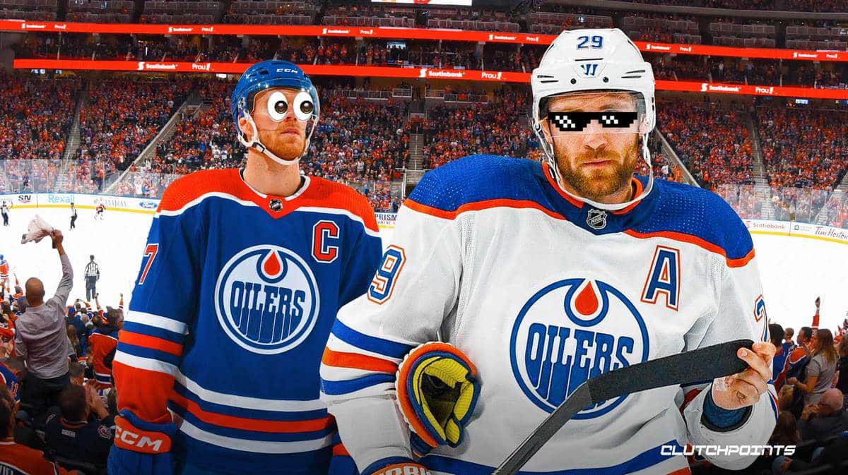 Leon Draisaitl, Connor McDavid, Oilers, Kings