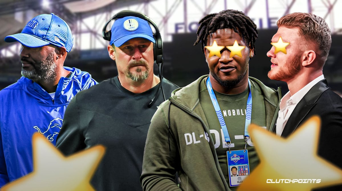 Detroit Lions Jalen Carter Brad Holmes NFL Draft
